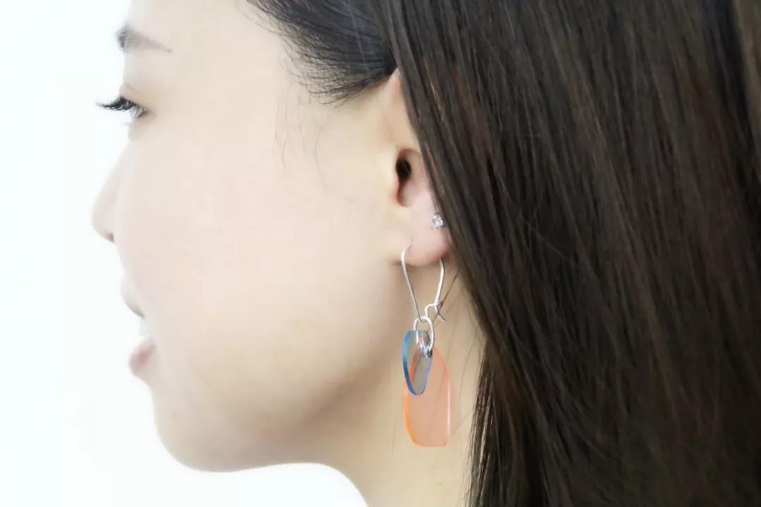 冰冰龙虾片耳环