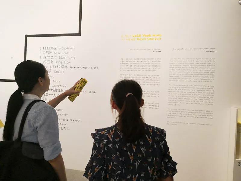 参观“乱了乱了 大卫 · 史瑞格里展”