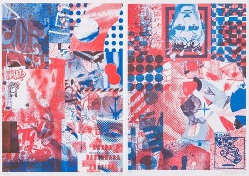 Collage拼贴与Riso印刷