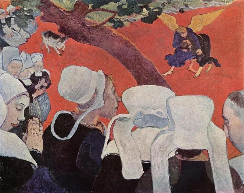 Paul Gauguin  The Vision after the Sermon