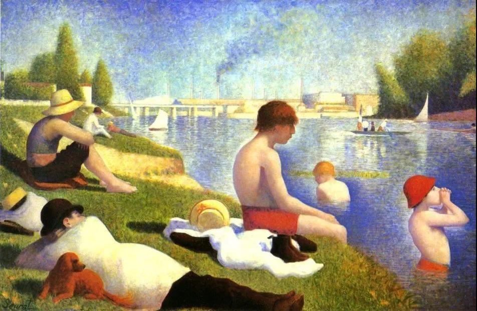 Georges Seurat  Bathers at Asnieres