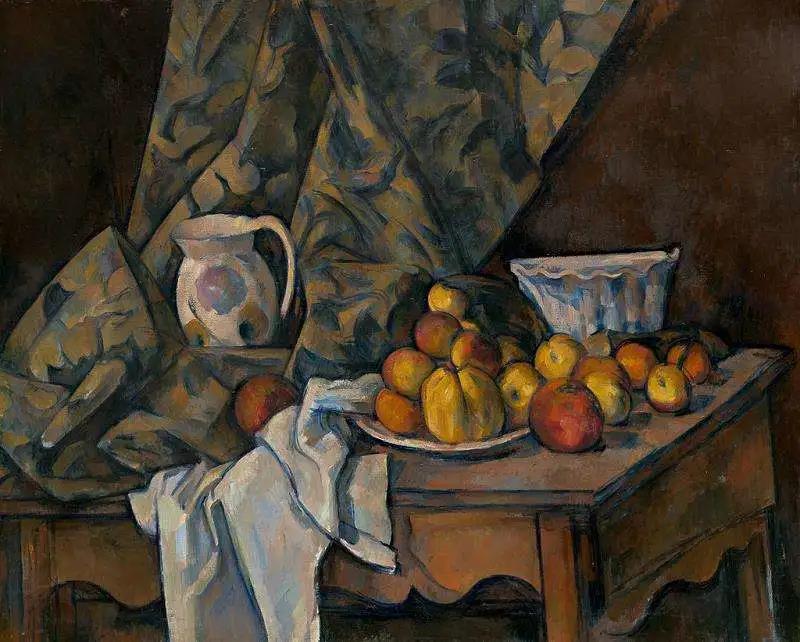 Paul Cézanne  Still life with apples and peaches