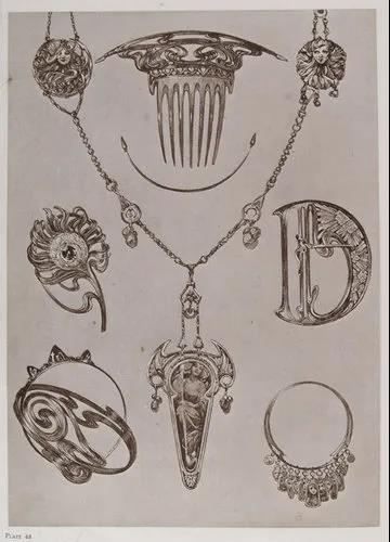 Jewellery Design by Alphonse Mucha